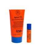Aptasol SPF50+ αντηλιακή κρέμα προσωπου(75ml) & Aptasol stick