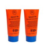 2×Aptasol SPF50+ Αντηλιακή κρέμα προσωπου(2×75ml)