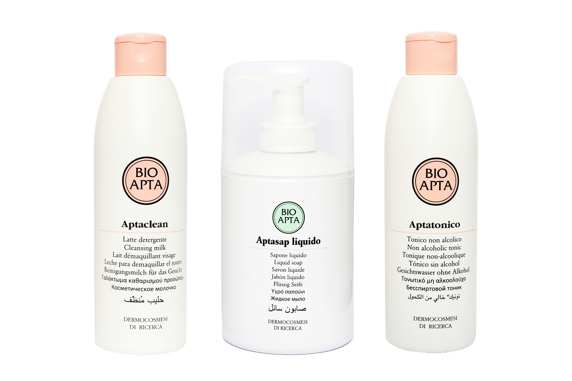 06 Προσφορά καλωσορίσματος (3 προϊοντα) Aptasap liquido(300ml) & Aptaface(200ml) & Aptatonico lotion(150ml) - Image 1